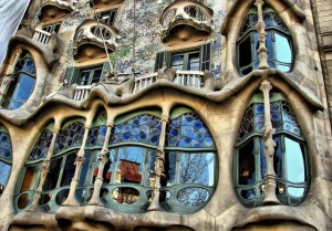 A Gaudi apartment building